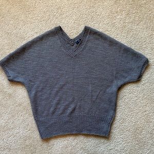 Gap Double V crop sweater